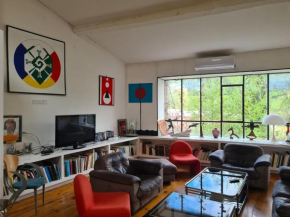 Loft dans une galerie d'art